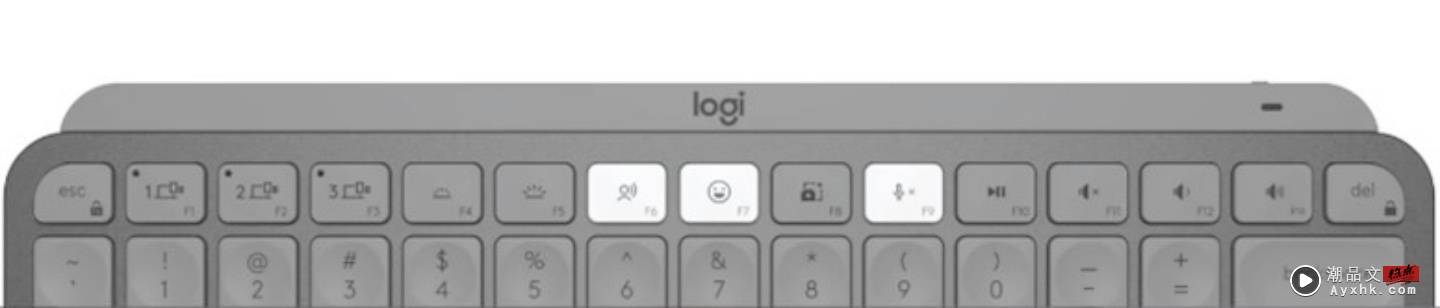 罗技推出智慧无线蓝牙键盘 Logitech MX Keys Mini，专为创作者量身打造！ 数码科技 图2张
